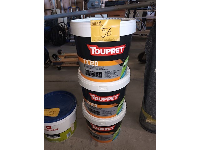 Lot 56 - uitvlakpleister toupret. 3 stuks - afbeelding 1 van  3