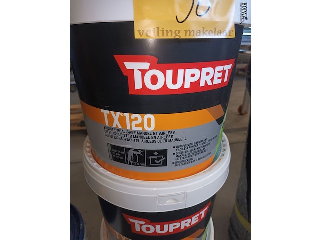 Lot 56 - uitvlakpleister toupret. 3 stuks - afbeelding 2 van  3