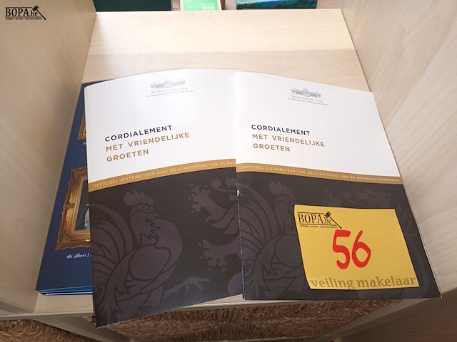 Lot 56 - vergulde verzamelmunten. 2 stuks - afbeelding 1 van  8