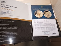 Lot 56 - vergulde verzamelmunten. 2 stuks - afbeelding 2 van  8