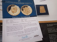 Lot 56 - vergulde verzamelmunten. 2 stuks - afbeelding 4 van  8