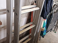 Lot 562 - aluminium ladder - afbeelding 3 van  4