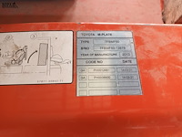 Lot 563 - elektrische heftruck toyota - afbeelding 3 van  6