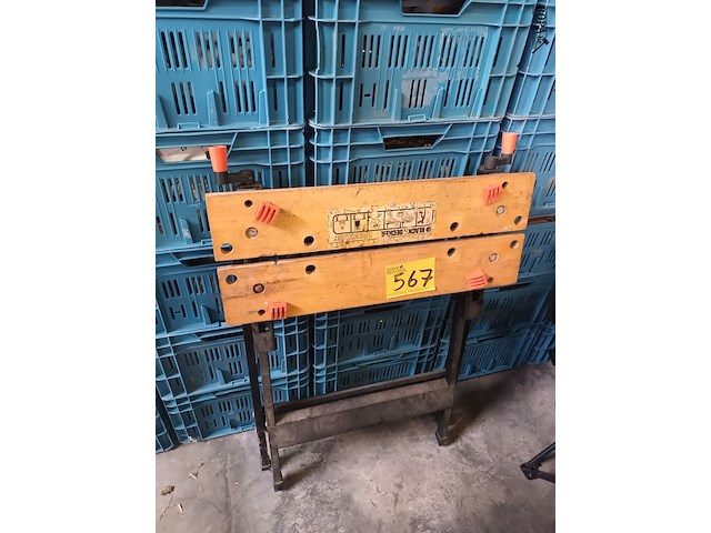 Lot 567 - workmate black - afbeelding 1 van  4