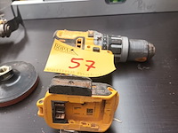 Lot 57 - accu schroefmachine dewalt - afbeelding 2 van  3