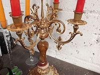 Lot 57 - kaarsen en kandelaars - afbeelding 3 van  6