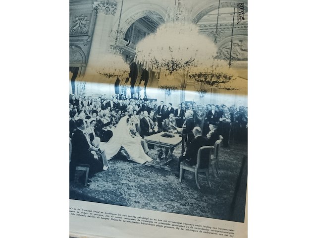 Lot 57 - krant 1960 boudewijn en fabiola - afbeelding 5 van  5