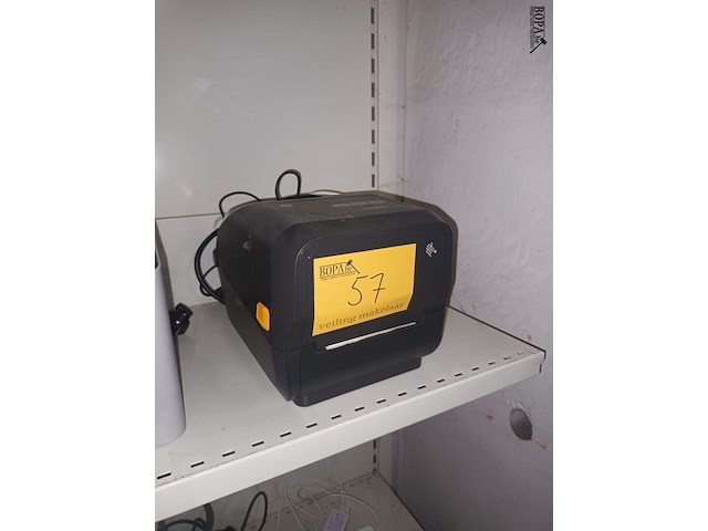 Lot 57 - labelprinter zebra - afbeelding 1 van  3