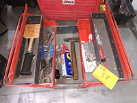 Lot 57 - metalen materiaalkoffer facom - afbeelding 1 van  4