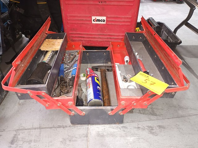 Lot 57 - metalen materiaalkoffer facom - afbeelding 2 van  4