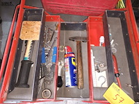 Lot 57 - metalen materiaalkoffer facom - afbeelding 4 van  4