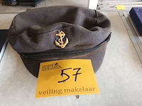 Lot 57 - navy baret - afbeelding 1 van  4