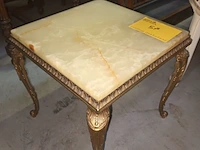 Lot 57 - onyx tafeltje - afbeelding 3 van  3