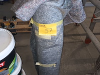 Lot 57 - rol beschermdoek - afbeelding 1 van  2