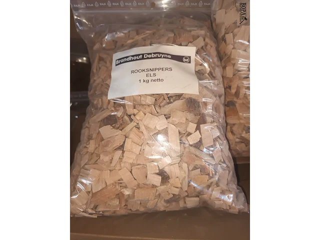 Lot 57 - rookhout snippers els 1 kg. 19 stuks - afbeelding 2 van  3