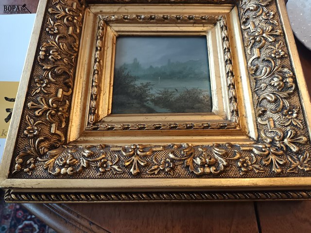 Lot 57 - schilderij landschap - afbeelding 4 van  6