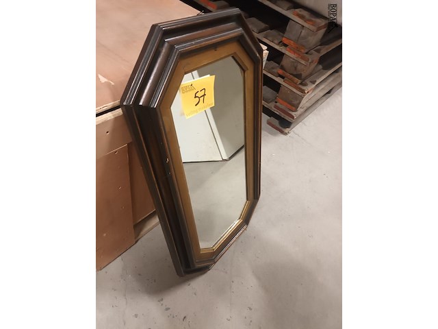 Lot 57 - spiegel - afbeelding 2 van  3