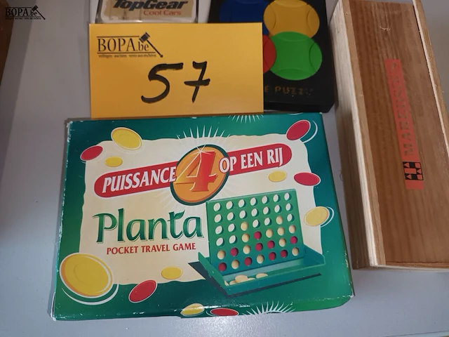 Lot 57 - vintage spelletjes. 5 stuks - afbeelding 4 van  4