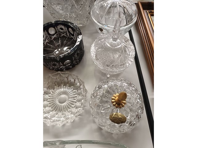 Lot 573 - glaswerk en kristal. 36 stuks - afbeelding 6 van  6