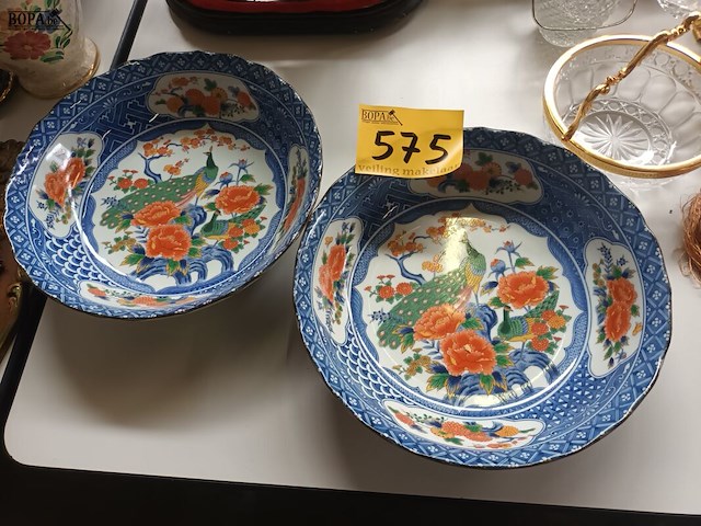 Lot 575 - chinese kom. 2 stuks - afbeelding 1 van  4