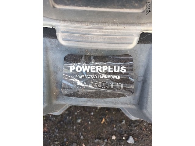Lot 58 - accu grasmaaier powerplus - afbeelding 5 van  5