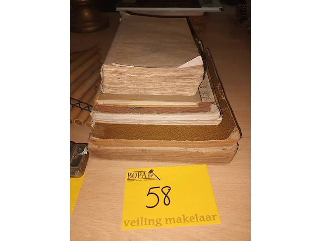 Lot 58 - antieke boeken over industrie. 5 stuks - afbeelding 1 van  8