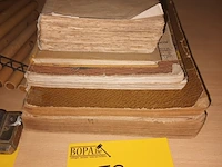Lot 58 - antieke boeken over industrie. 5 stuks