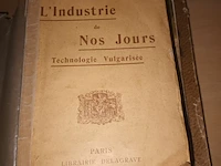 Lot 58 - antieke boeken over industrie. 5 stuks - afbeelding 2 van  8