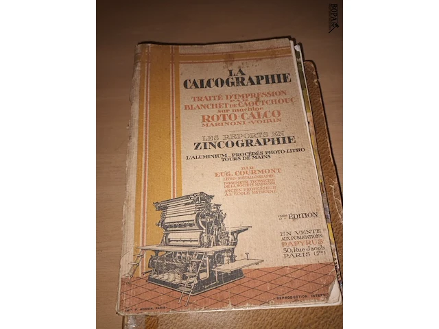 Lot 58 - antieke boeken over industrie. 5 stuks - afbeelding 6 van  8