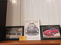 Lot 58 - auto kaders. 3 stuks