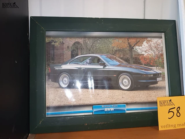 Lot 58 - auto kaders. 3 stuks - afbeelding 4 van  4
