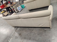 Lot 58 - jori 3-zit lederen zetel - afbeelding 3 van  4