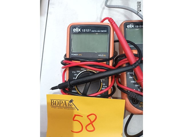 Lot 58 - meettoestellen. 3 stuks - afbeelding 2 van  4