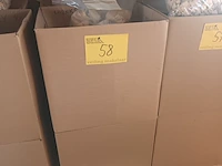 Lot 58 - rookhout chunks beuk 1 kg. 17 stuks