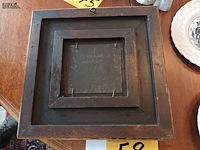 Lot 58 - schilderij sneeuwlandschap - afbeelding 5 van  6