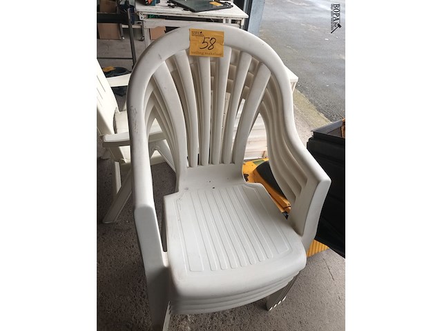 Lot 58 - tuinstoelen. 4 stuks - afbeelding 3 van  3