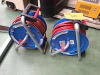 Lot 584 - verlengkabel op haspel. 2 stuks - afbeelding 3 van  3