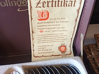 Lot 59 - bestekkoffer solingen - afbeelding 4 van  6