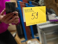 Lot 59 - geslepen ronde spiegel - afbeelding 2 van  3