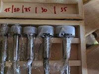 Lot 59 - houtboren 5 delig nieuw - afbeelding 3 van  3