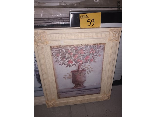 Lot 59 - kaders. 3 stuks - afbeelding 2 van  4