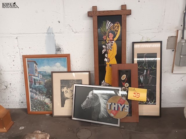 Lot 59 - kaders. 7 stuks - afbeelding 1 van  5