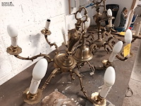 Lot 59 - koperen luster. 2 stuks - afbeelding 4 van  4