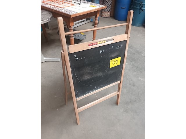 Lot 59 - krijtbord - afbeelding 1 van  3