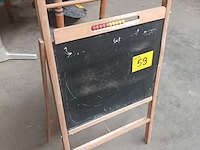 Lot 59 - krijtbord - afbeelding 1 van  3