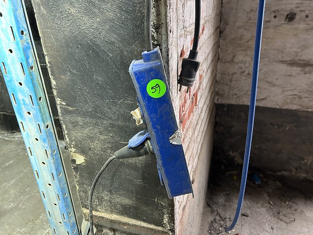 Lot 59 - luchtdrukhaspel + verlengkabel - afbeelding 2 van  3