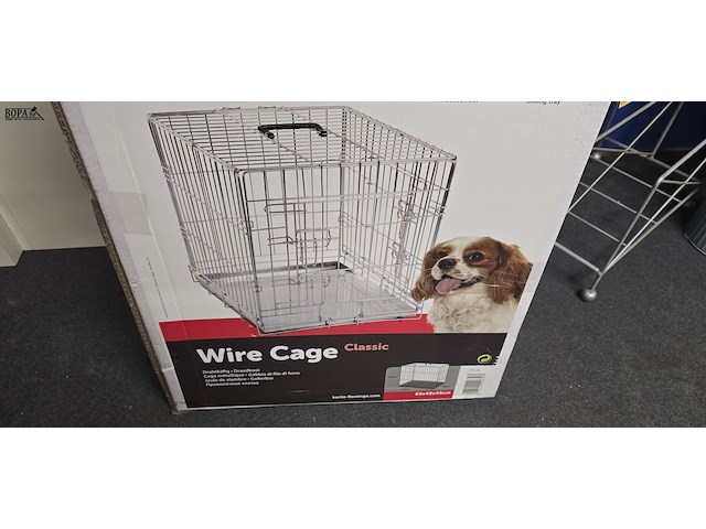 Lot 59 - nieuwe hondenkennel in doos maat small - afbeelding 3 van  3