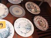 Lot 59 - sierborden. 19 stuks - afbeelding 6 van  7