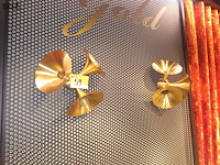 Lot 59 - trompet wandverlichting. 2 stuks - afbeelding 1 van  4