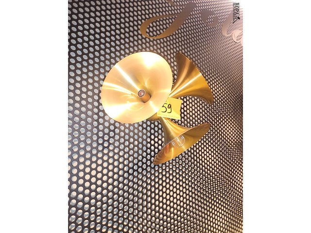 Lot 59 - trompet wandverlichting. 2 stuks - afbeelding 2 van  4